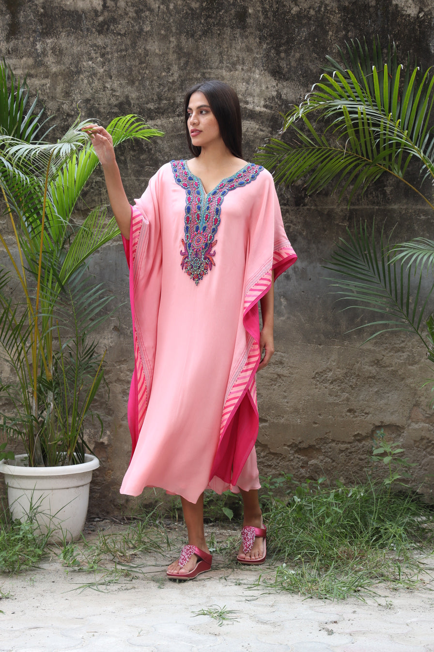 Iness Kaftan - Pink