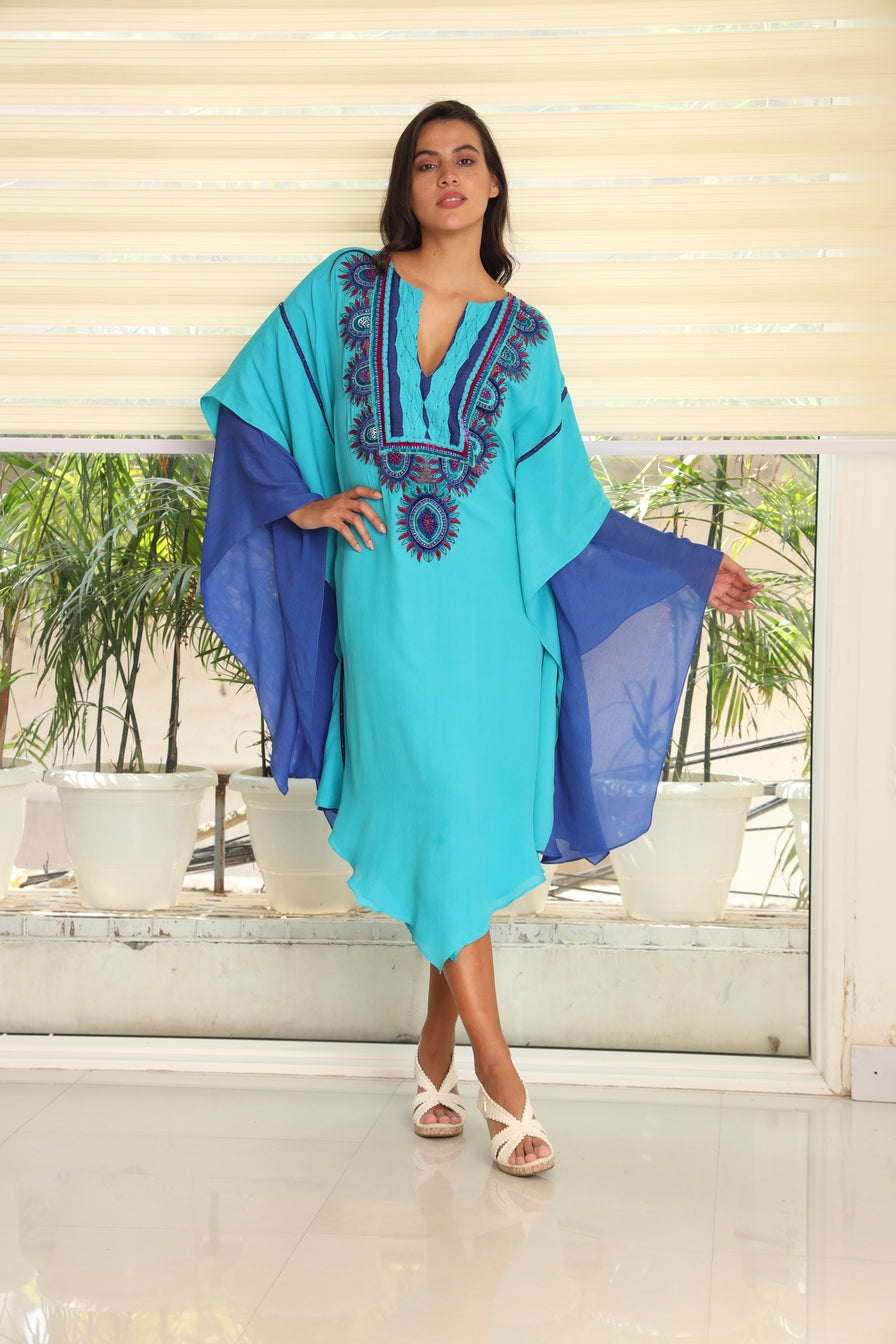 Iness Kaftan - Blue