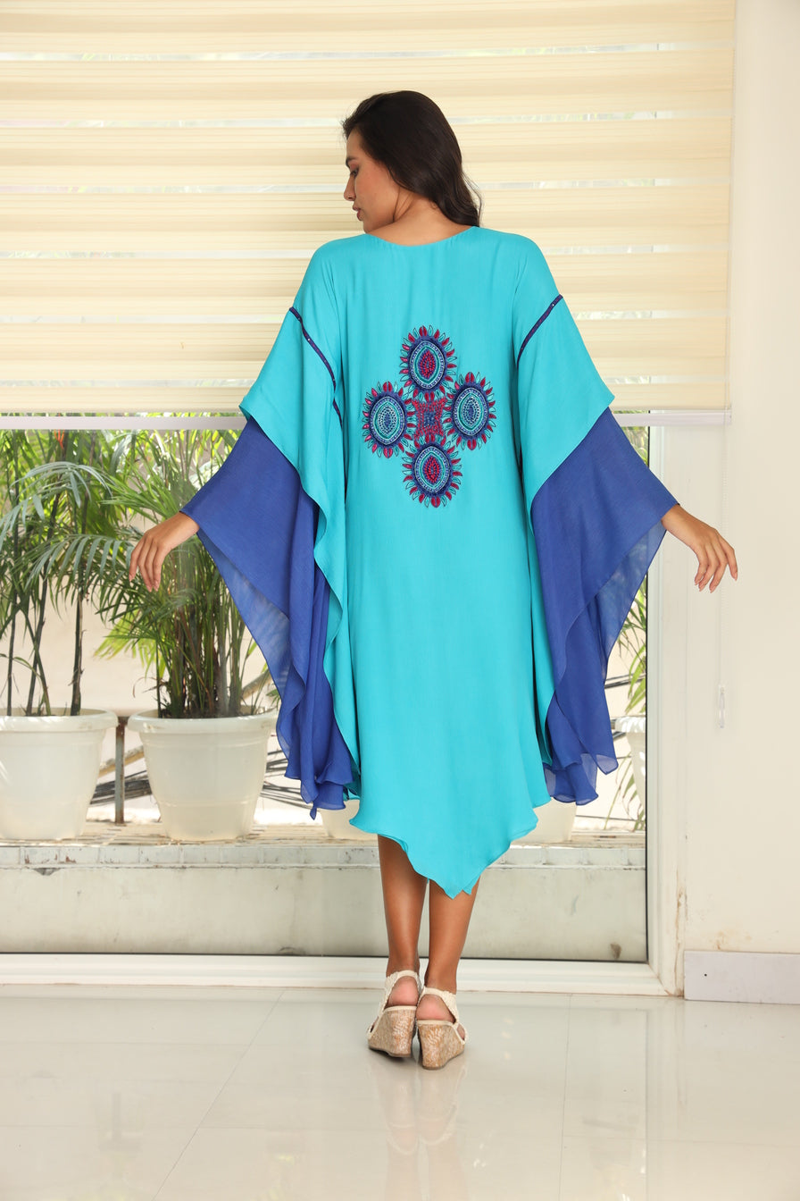 Iness Kaftan - Blue